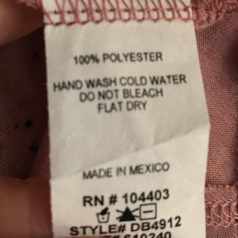 NWT Women’s sz M Blu-Pepper Blush Short Sleeve Top - Picture 8 of 8